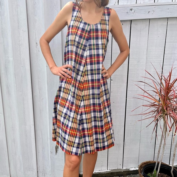 Vintage 60s summer linen dress - Picture 3 of 10